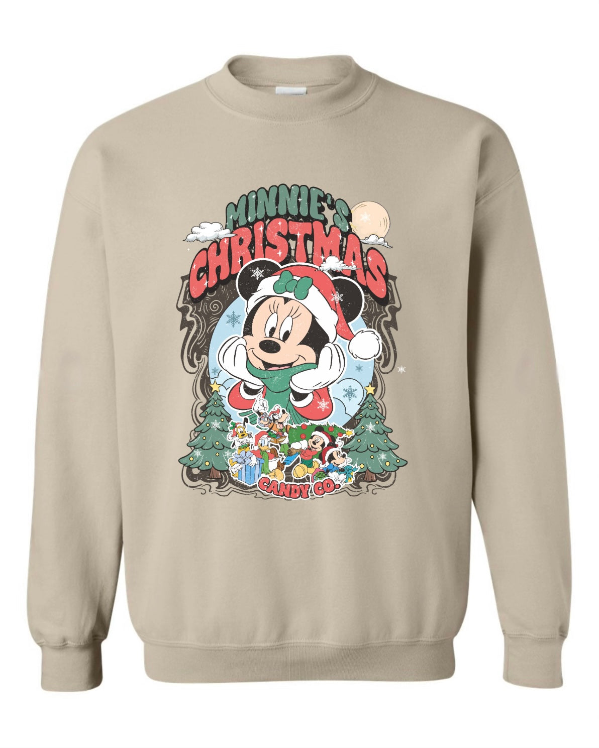 Minnie’s Christmas Crewneck Sweater