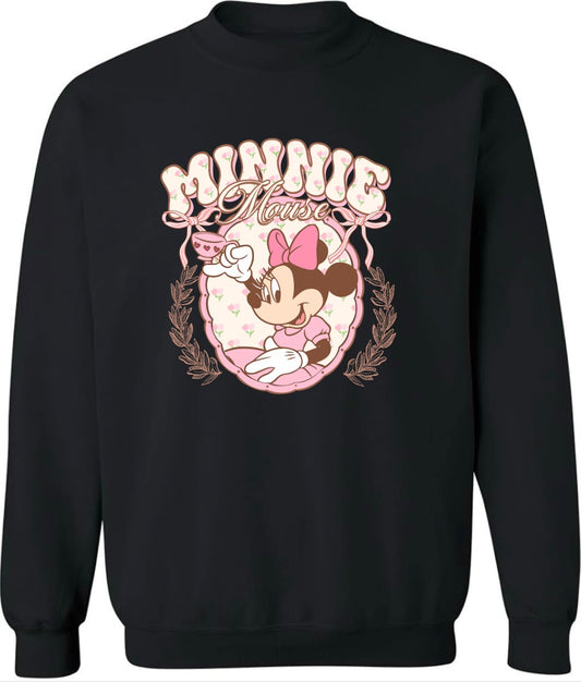 Girly Minnie Crewneck Sweater