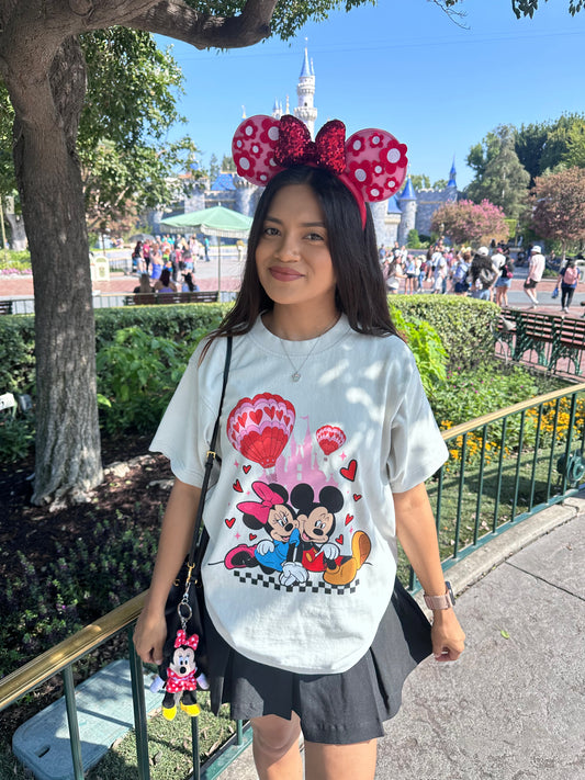 Xoxo Mouse Boxy Oversized Tee