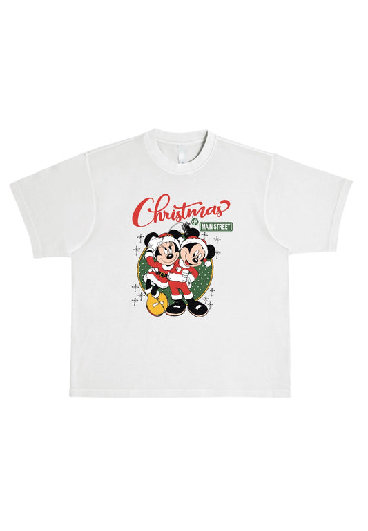 Main St. Christmas Boxy Oversized Tee