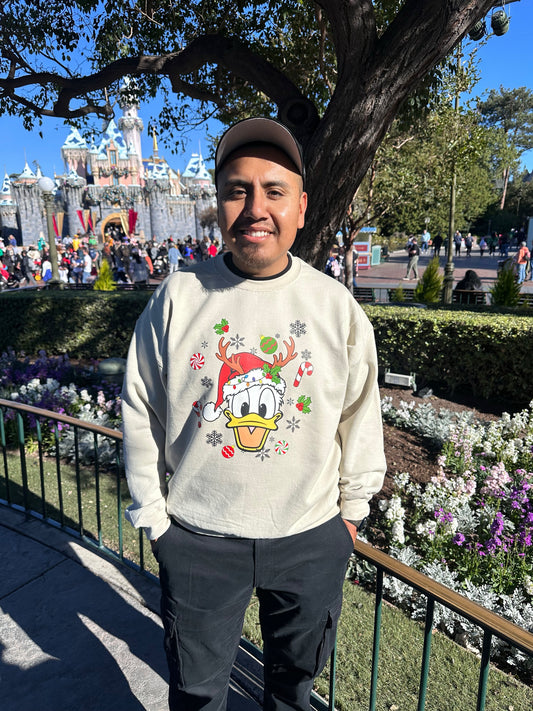 Holiday Duck Crewneck Sweater