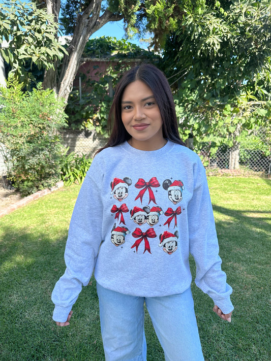 Merry Mouse Crewneck Sweater