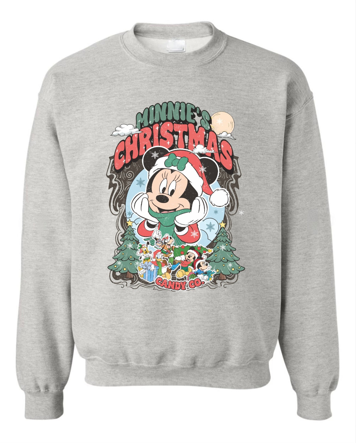 Minnie’s Christmas Crewneck Sweater