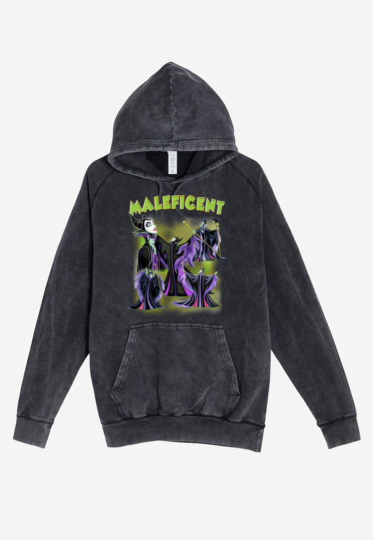 Maleficent Vintage Hoodie